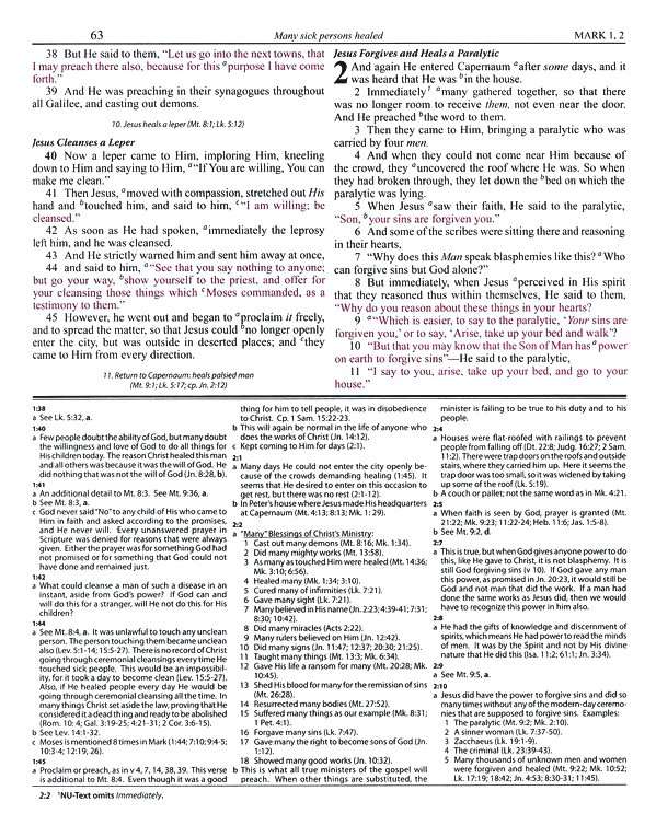 NKJV Dake Annotated Reference Bible - Premium Bonded Leather, Black