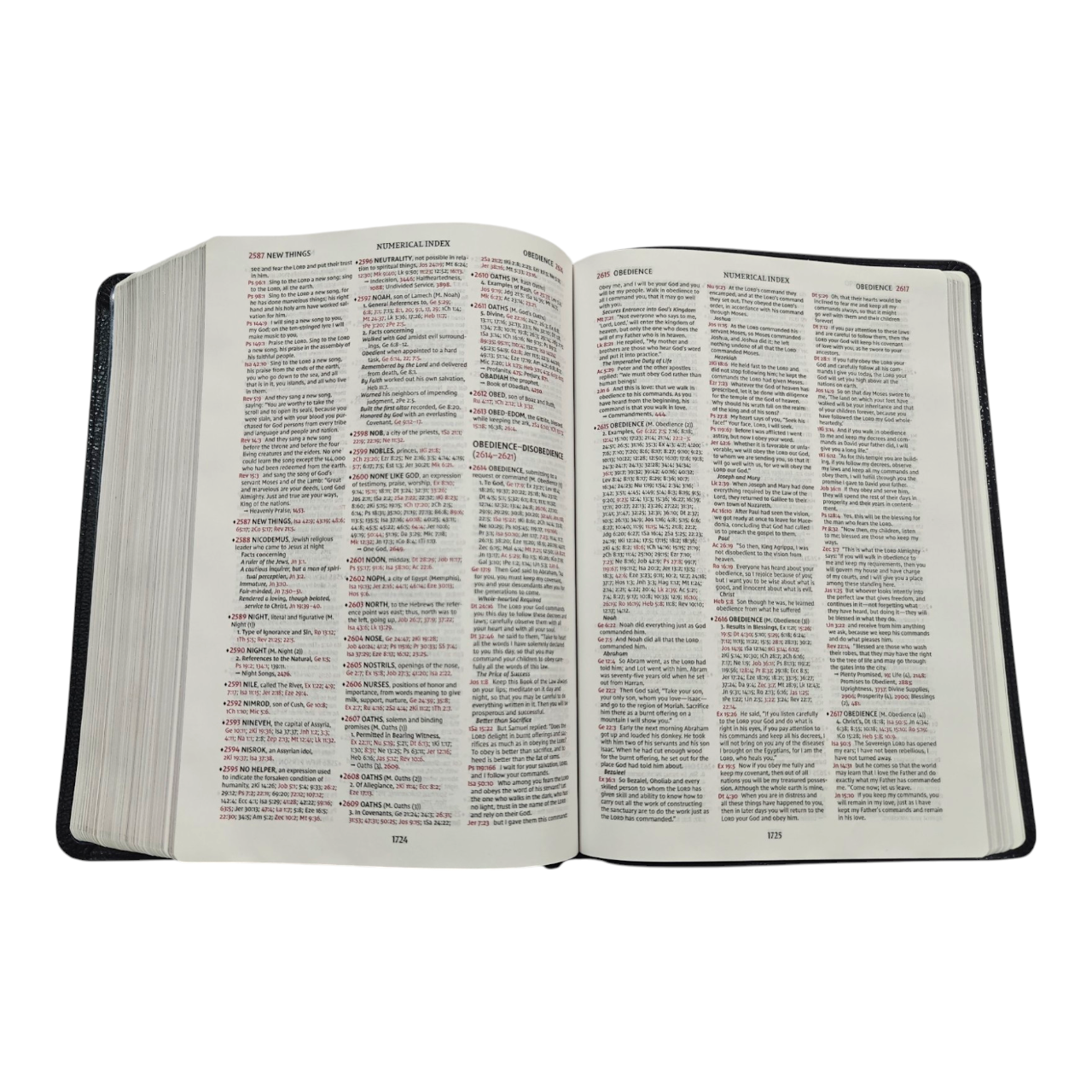 NIV Thompson Chain-Reference Bible, Red Letter, Comfort Print | Study Bible, Reference Bible | Holy Bible