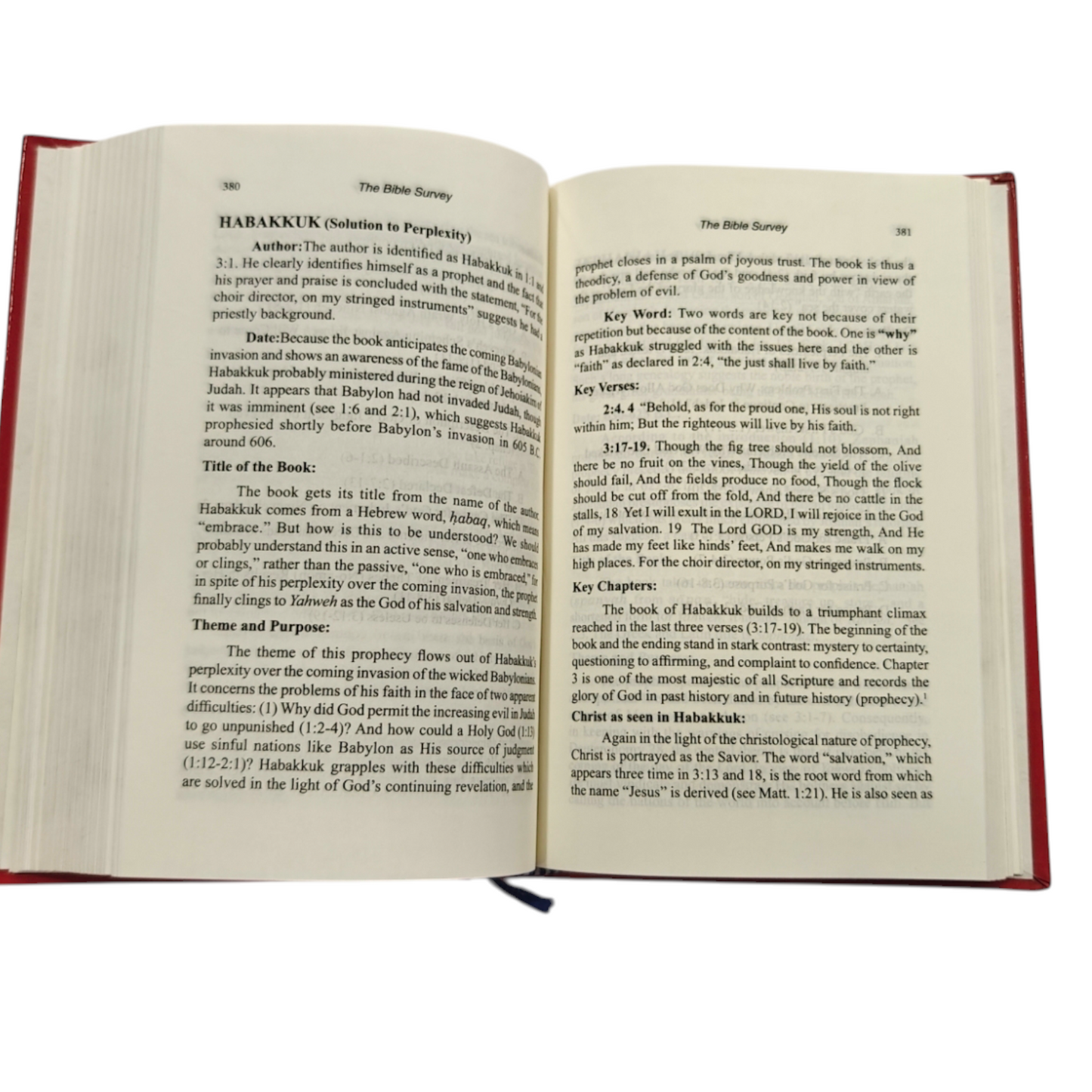 The Bible Survey | Bible Commentary, Bible Reference | English Christian Book