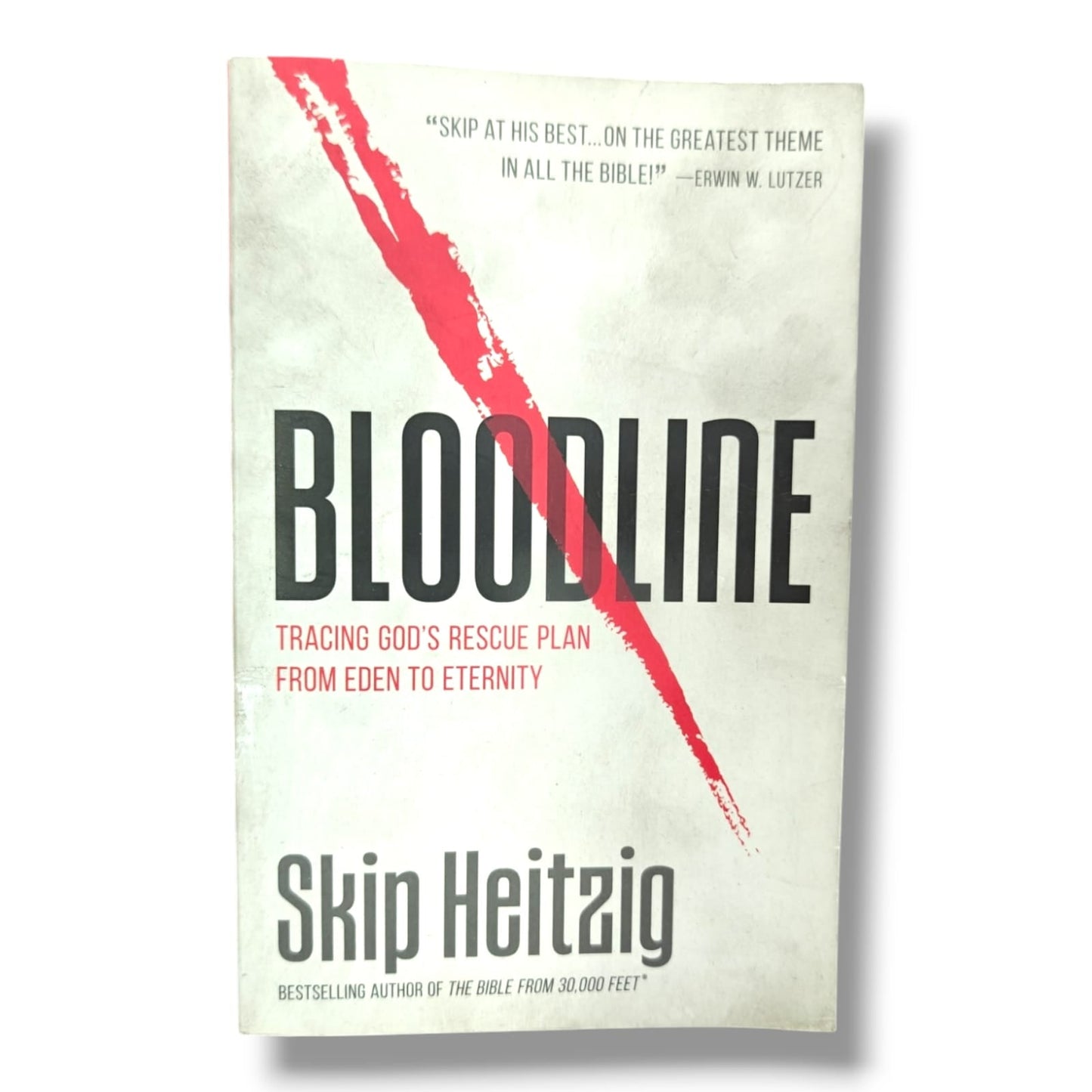 Bloodline: Tracing God's Rescue Plan from Eden to Eternity by Skip Heitzig | Bible Study, Bible Commentary | English Christian Book
