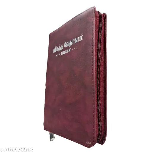 Tamil Holy Bible with Zipper - Premium Church Edition