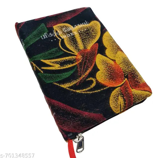 Holy Bible in Tamil - Premium Velvet Cover Edition for Church and Personal Devotion