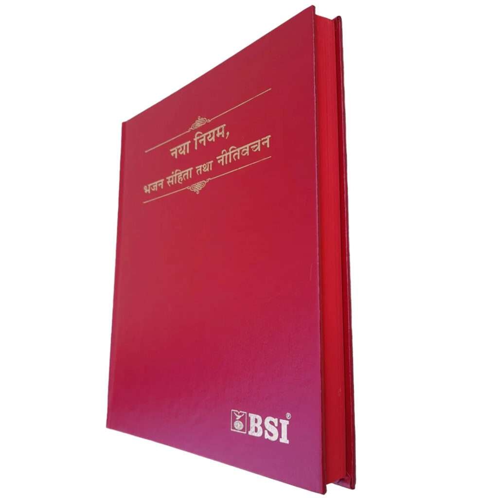 The Holy New Testament Bible In Hindi With Psalms Proverbs