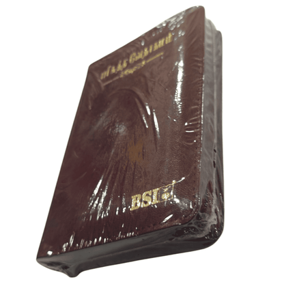 OV 27 TI Korean Tamil Bible: Compact Burgundy Edition with Open Thumb Index | Bilingual Bible, Parallel Bible | Tamil Holy Bible