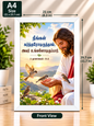 Bible Verse Frame – 2 Chronicles 15:2 A4 – 2 நாளாகமம் – Tamil