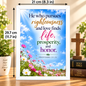 Bible Verse Frame – Proverbs 21:21 – Righteousness & Love – A4