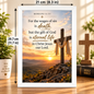 Bible Verse Frame – Romans 6:23 – Gift of Eternal Life – A4