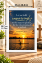 Bible Verse Frame – Hebrews 10:23 – Hold Unswervingly – A4