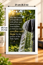 Bible Verse Frame – Romans 15:13 – Overflow With Hope – A4