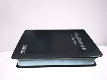 OV 55 Open Tamil Bible - Premium Korean Print, Black Cover with Silver Edges, Standard Edition (ISBN-9789393511324)