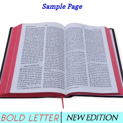 Holy Hindi Bible BSI  | Medium Size | Pavitra Bible In Hindi | New Edition  - THE CHRISTIAN GALLERY