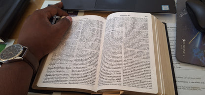 Tamil Holy Bible Personal Size O.V. Crown edition, vinyl. Golden Edge