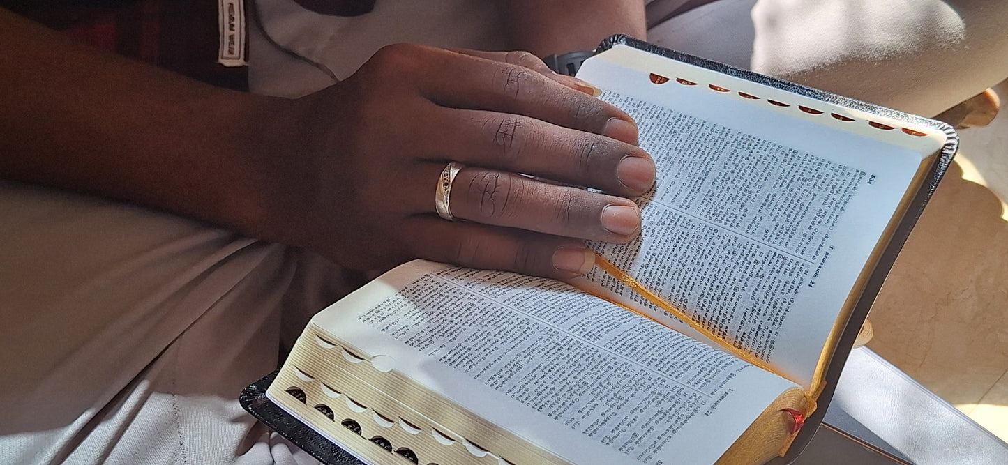 Tamil Holy Bible compact Size O.V. 27TI(R) New Ortho edition, Bonded Leather. Golden Edge