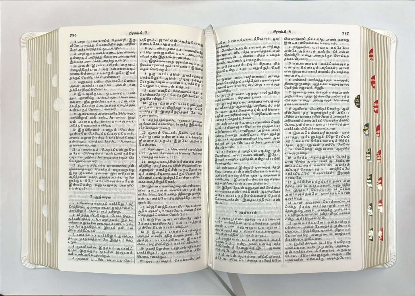 [9788119095766] Tamil Bible Compact PU White TI Yapp (NAP)