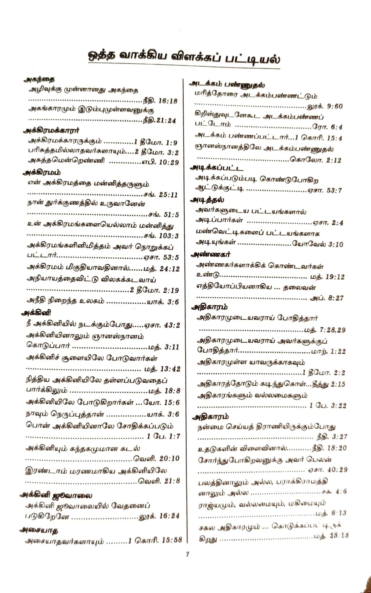 OV 27 TI Korean Tamil Bible: Compact Burgundy Edition with Open Thumb Index (ISBN 9788122121421)