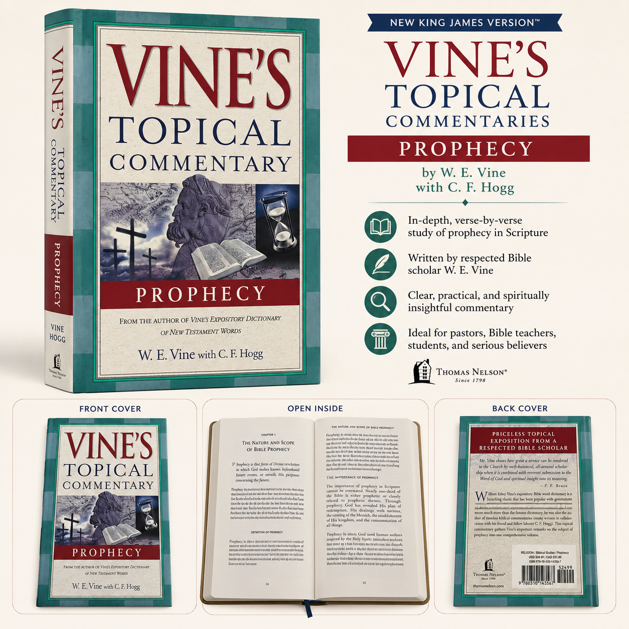 Prophecy (Vine's Topical Commentaries) by W. E. Vine | Bible Commentary, Bible Reference | English Christian Book