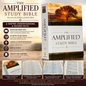 The Amplified Study Bible (AMP), 5,000+ Study Notes & Expanded Word Meanings (Zondervan) | Study Bible, Reference Bible | Holy Bible