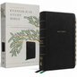 Evangelical Study Bible: Christ-Centered. Faith-Building. Mission-Focused. (NKJV, Black Bonded Leather, Red Letter, Thumb Indexed, Large Comfort