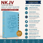 NKJV Thinline Bible Verse Art Cover Collection Genuine Leather Brown Thumb Indexed Red Letter Comfort Print | English Bible, Holy Bible