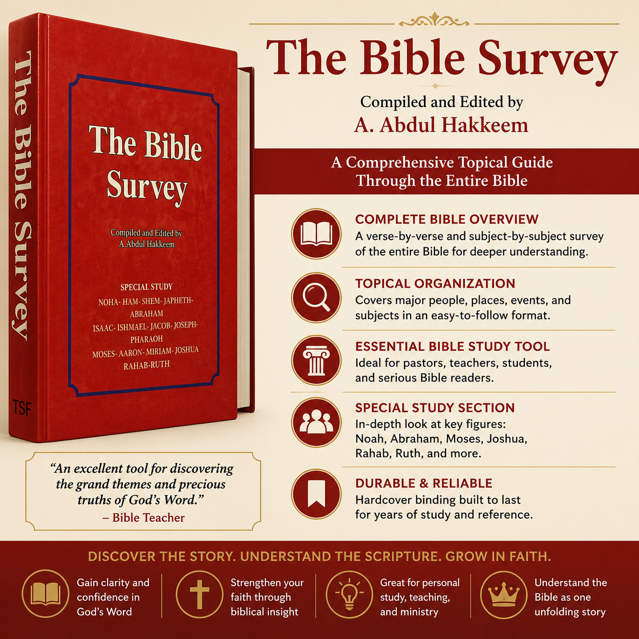 The Bible Survey | Bible Commentary, Bible Reference | English Christian Book