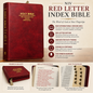 NIV Red Letter Index Bible | NIV Red Letter Index Bible – Brown Cover | Holy Bible