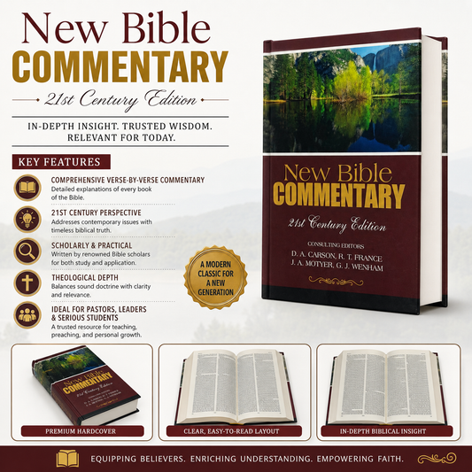 New Bible Commentary 21st Century Edition | Bible Commentary, Bible Reference | English Christian Book
