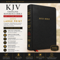 KJV Thinline Reference Bible Bonded Leather Black Red Letter Edition King James Version | Study Bible, Reference Bible | Holy Bible