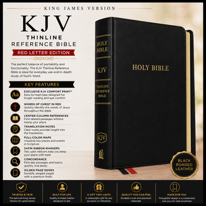 KJV Thinline Reference Bible King James Version | Study Bible, Reference Bible | Holy Bible