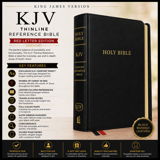 KJV Thinline Reference Bible King James Version | Study Bible, Reference Bible | Holy Bible