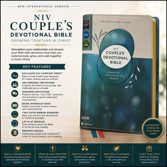 NIV Couple's Devotional Bible New International Version | English Bible, Holy Bible