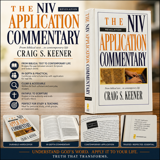 The NIV Application Commentary (NIVAC), From Biblical Text to Contemporary Life (Zondervan) | Bible Commentary, Bible Reference | English Christian