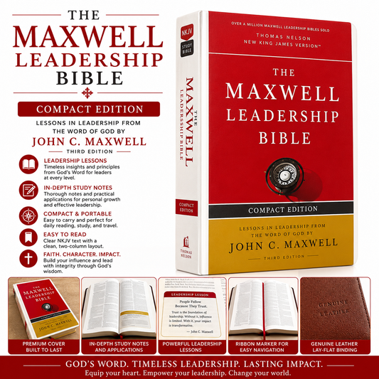 NKJV Maxwell Leadership Bible, Third Edition, Comfort Print (John C. Maxwell) | English Bible, Holy Bible