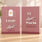 2027 Christian Daily Diary Planner & Devotional Journal – Pink Hardcover, 365-Day Bible Verses