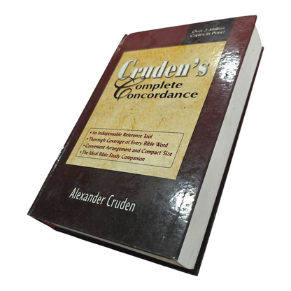Cruden's Complete Concordance of the Holy Bible - Alexander Cruden (Hardcover) | Bible Commentary, Bible Reference | English Christian Book