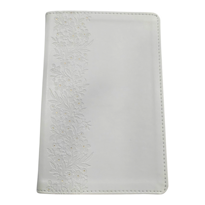 NKJV Bride's Bible, White Leathersoft, Red Letter, Comfort Print (Wedding Keepsake) | English Bible, Holy Bible