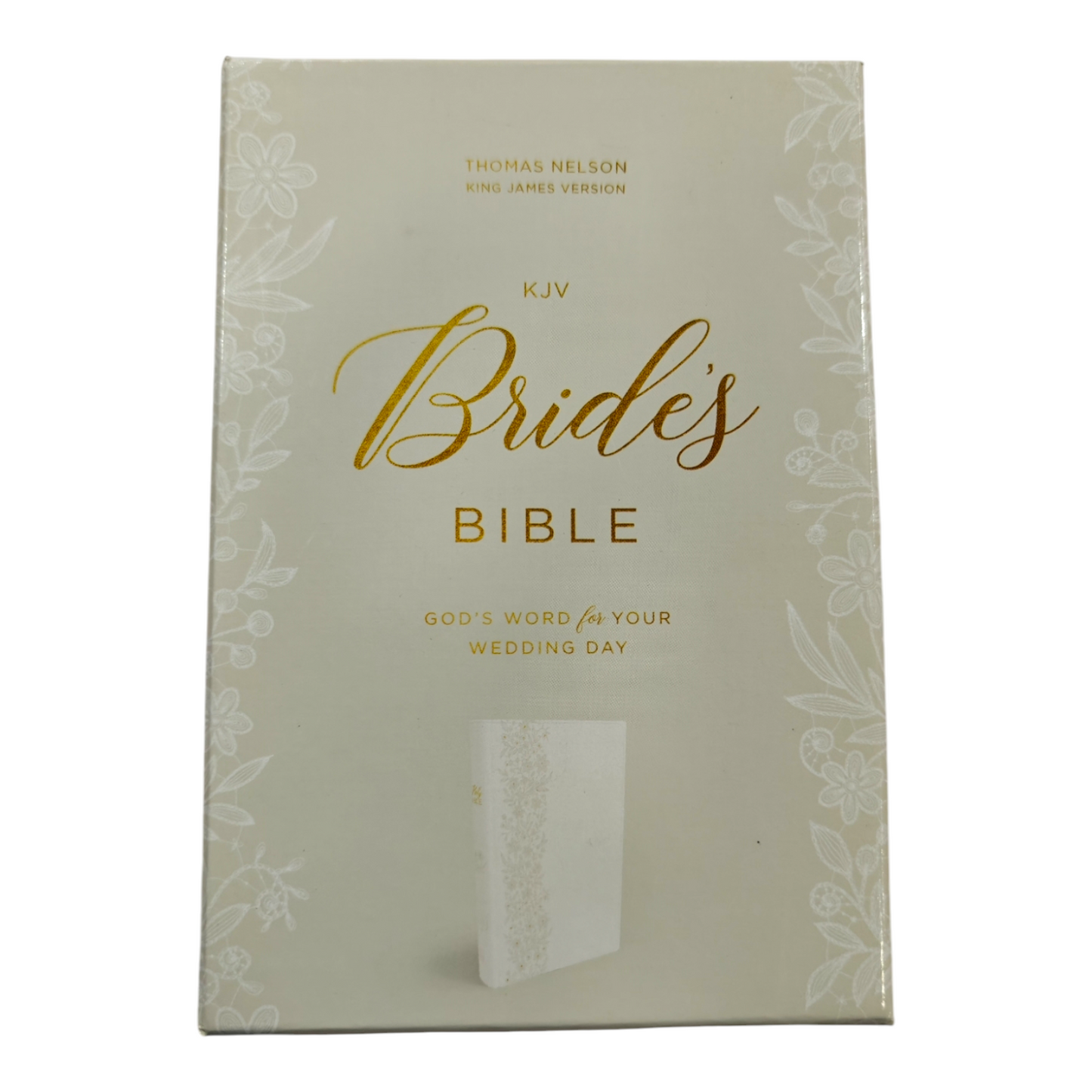 KJV Bride Bible: God Word For Your Wedding Day - White Leathersoft | English Bible, Holy Bible
