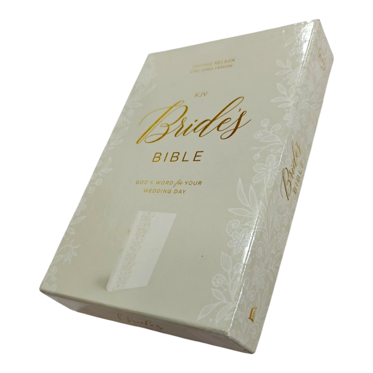 KJV Bride Bible: God Word For Your Wedding Day - White Leathersoft | English Bible, Holy Bible