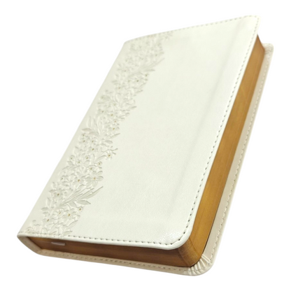 KJV Bride Bible: God Word For Your Wedding Day - White Leathersoft | English Bible, Holy Bible
