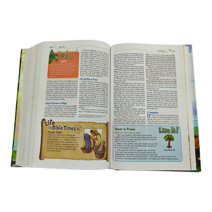 NIV Adventure Bible Hardcover Full Color New International Version | Kids Bible, Children's Bible | Holy Bible