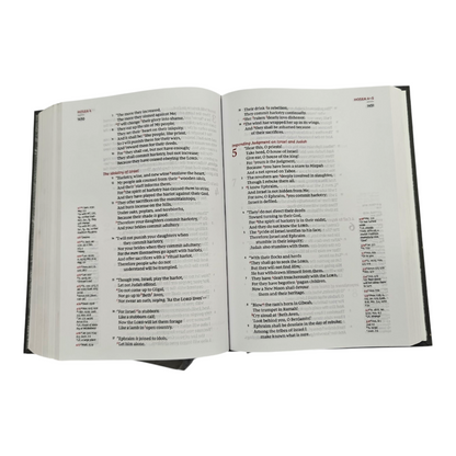 NKJV Compact Single-Column Reference Bible, Comfort Print (72,000+ Cross-References) | Study Bible, Reference Bible | Holy Bible