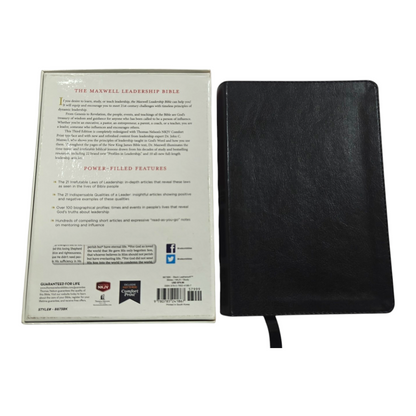 NKJV Maxwell Leadership Bible Third Edition Compact Hardcover Comfort Print | English Bible, Holy Bible