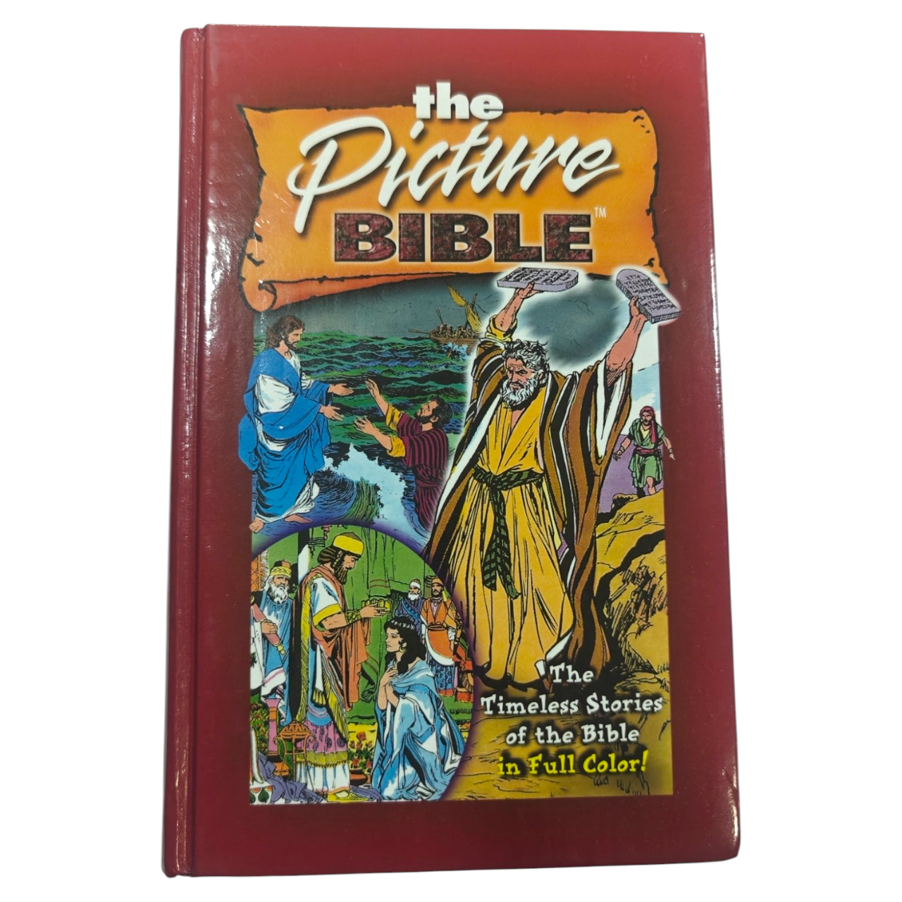 The Picture Bible, Full Color Edition, 233 Timeless Bible Stories in Comic Format (David C. Cook) | Kids Bible, Children's Bible | Holy Bible
