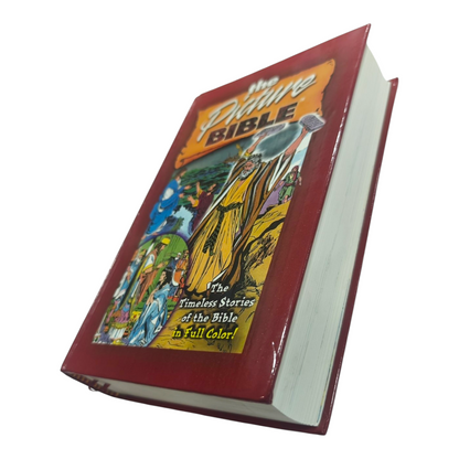 The Picture Bible, Full Color Edition, 233 Timeless Bible Stories in Comic Format (David C. Cook) | Kids Bible, Children's Bible | Holy Bible
