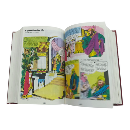 The Picture Bible, Full Color Edition, 233 Timeless Bible Stories in Comic Format (David C. Cook) | Kids Bible, Children's Bible | Holy Bible