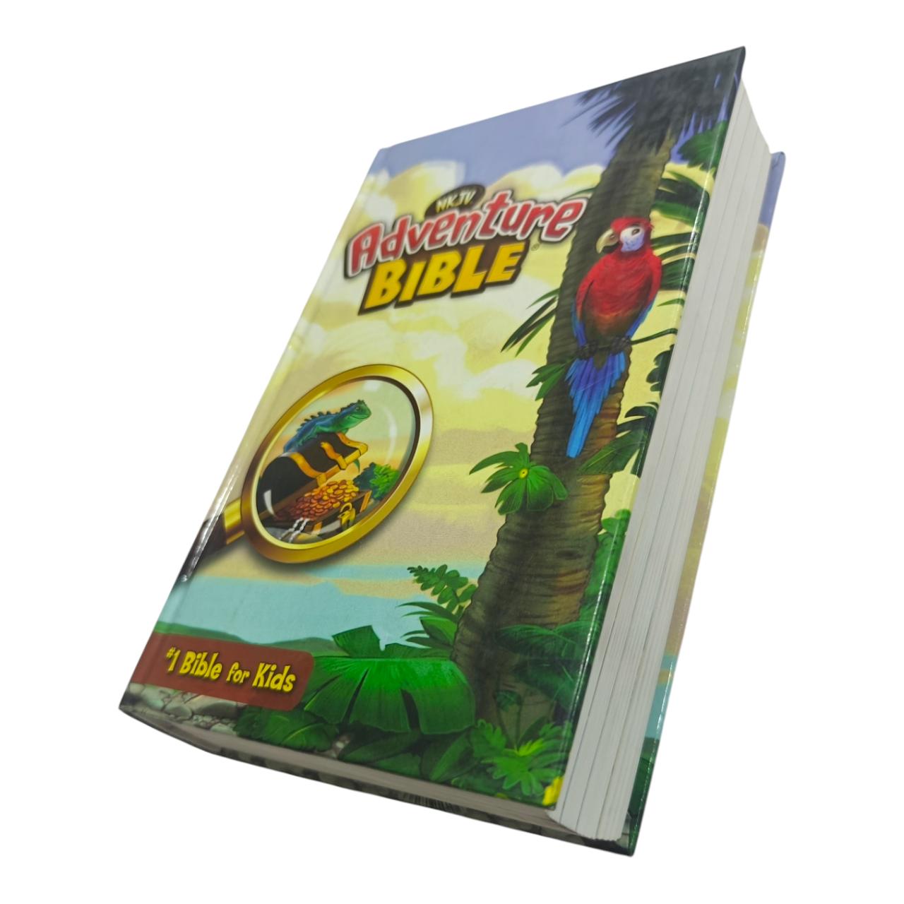NKJV Adventure Bible, Hardcover, Full-Color (The #1 Bible for Kids) | Kids Bible, Children's Bible | Holy Bible