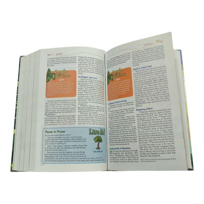 NKJV Adventure Bible, Hardcover, Full-Color (The #1 Bible for Kids) | Kids Bible, Children's Bible | Holy Bible