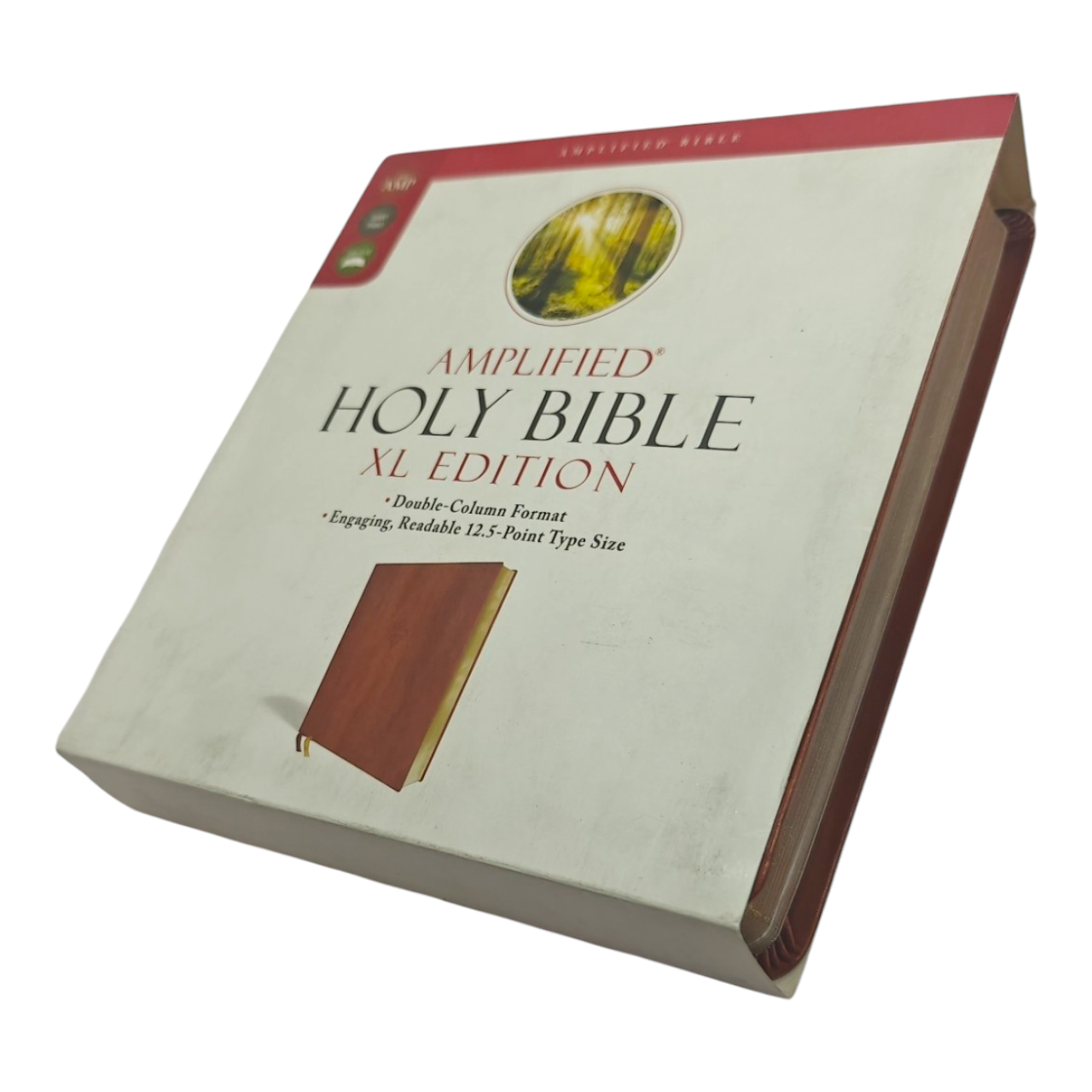 Amplified Holy Bible, XL Edition, Leathersoft, Brown | English Bible, Holy Bible
