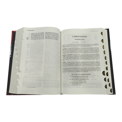 The Ryrie NIV Study Bible, Expanded Edition, 10,000+ Explanatory Notes, Red Letter (Charles C. Ryrie, Moody) | Study Bible, Reference Bible | Holy