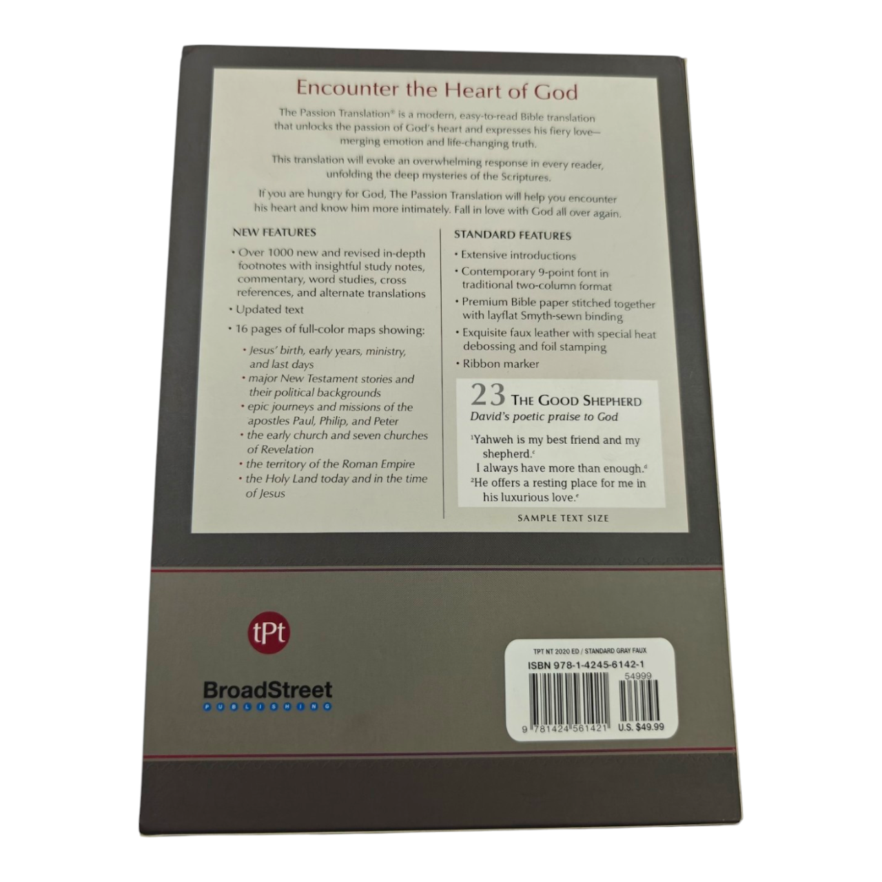 The Passion Translation New Testament Masterpiece Edition | English Bible, Holy Bible
