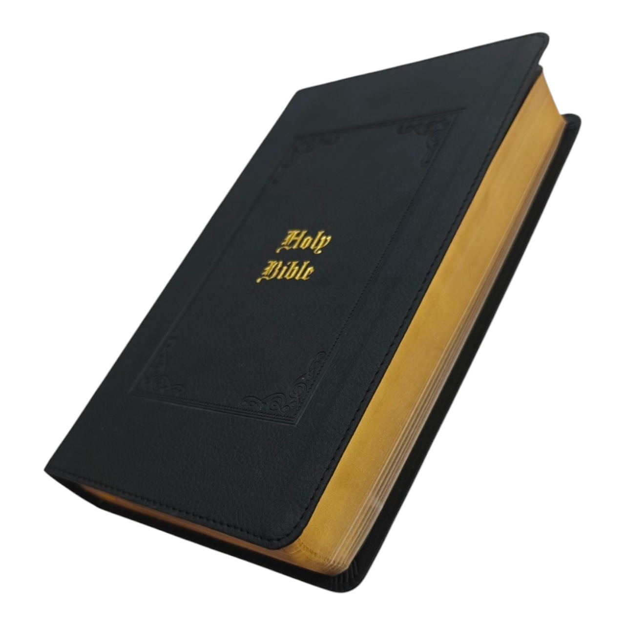 KJV Personal Size Large Print Reference Bible - Vintage Series, Leathersoft, Black, Red Letter, Comfort Print | Study Bible, Reference Bible | Holy